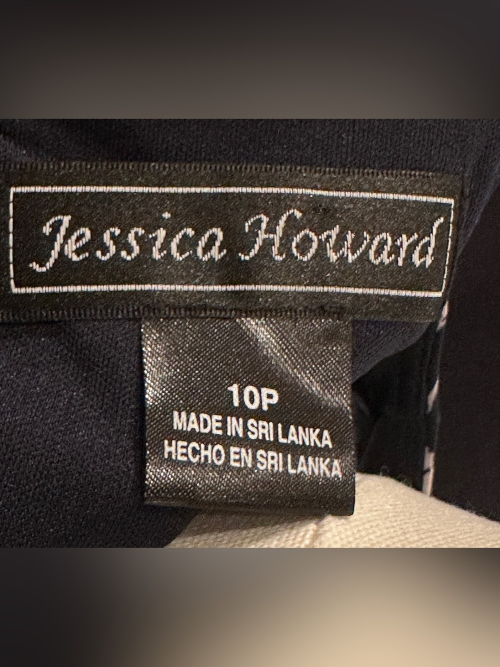 Jessica Howard Midnight NavyFloral Pleated Maxi Skirt with Cream Print - Picture 9 of 10